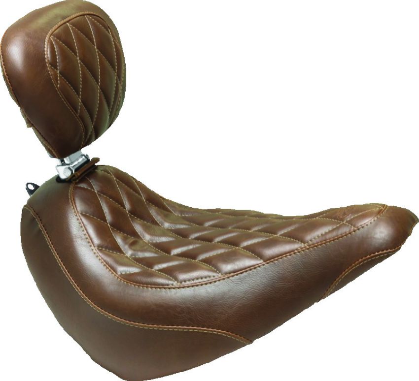 Mustang Motorcycle 83031 Solo with Driver Backrest Diamond