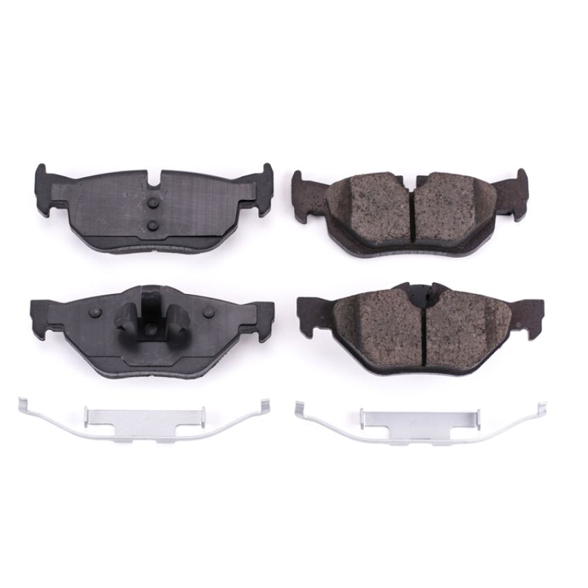 PowerStop 17-1267 PowerStop - Z17 Low-Dust Ceramic Brake Pads with Hardware