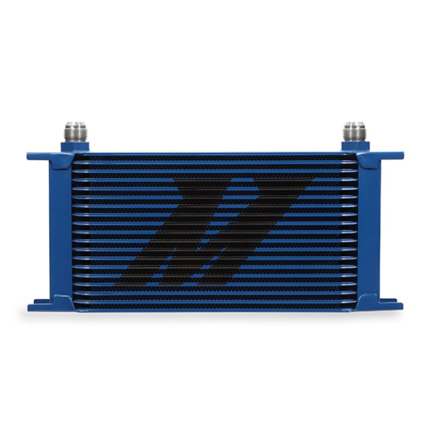 Mishimoto MMOC-19BL Universal 19 Row Oil Cooler - Blue