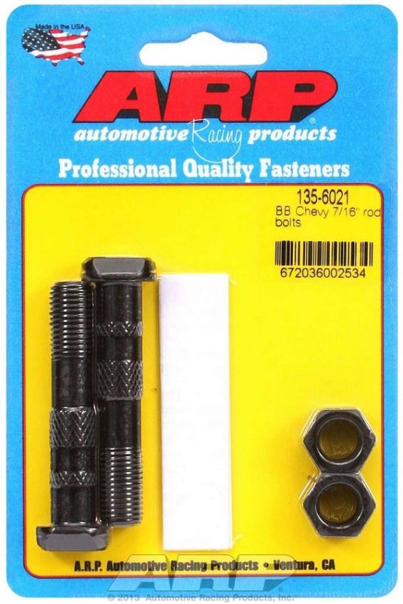 ARP ARP135-6021 BBC Rod Bolt Kit - Fits 454-502 w/7/16 (2)