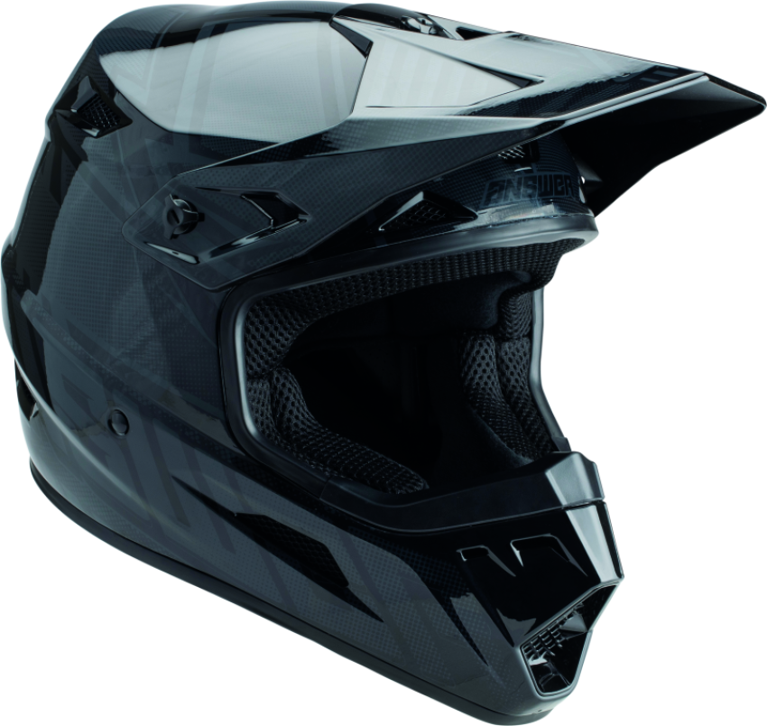 Answer 447728 AR3 Rapid Helmet Black/Dark Grey - Small