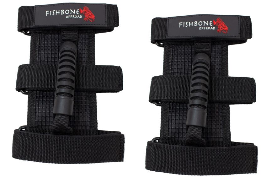 Fishbone Offroad FB55153 Grab Handles w/ Three Straps FB55153