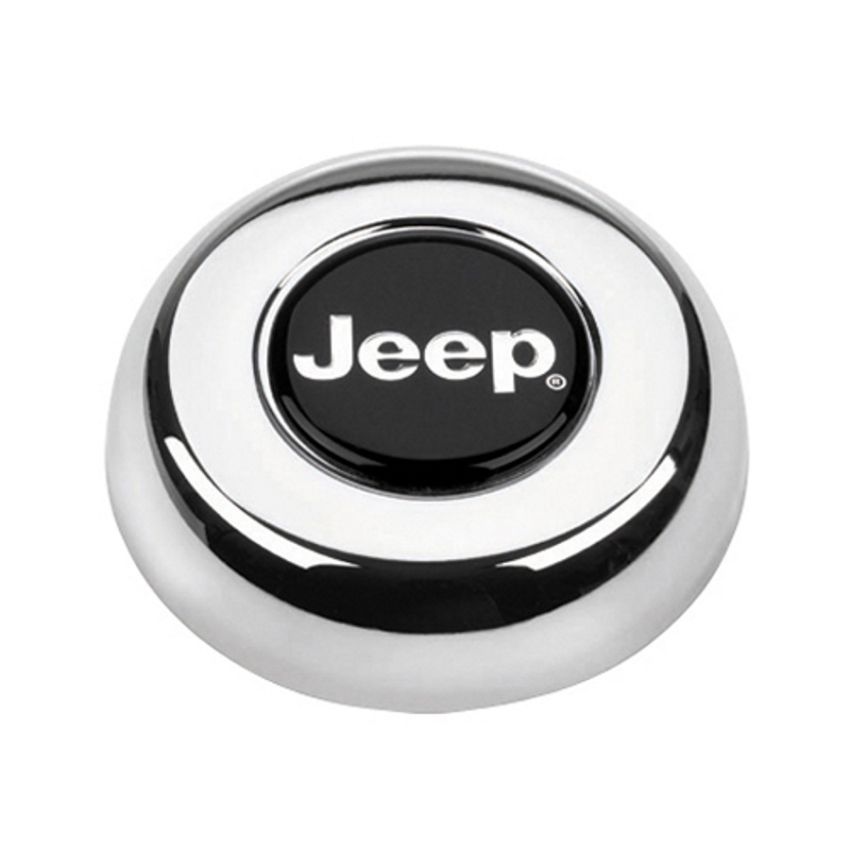 GRANT GRT5695 Chrome Horn Button-Jeep