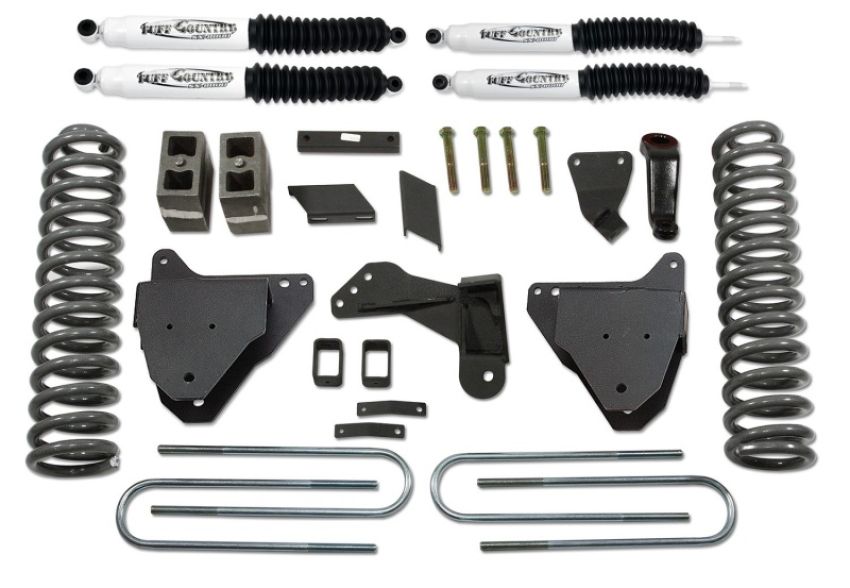 Tuff Country 25976KN 08-16 Ford F-250 Super Duty 4X4 5in Lift Kit (w/Repl. Radius Arm Drop Brkt SX8000)