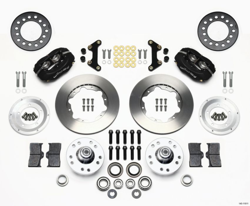 Wilwood 140-11811 Forged Dynalite Front Kit 11.00in 49-54 Chevy / 53-62 Corvette