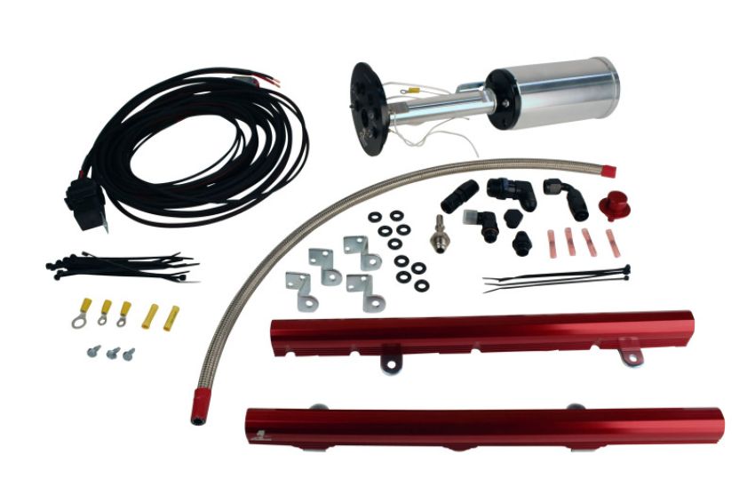 Aeromotive C6 Corvette Fuel System - Eliminator/LS7 Rails/Wire Kit/Fittings