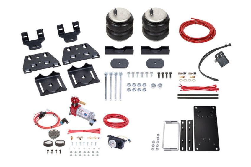 Firestone 2893 24-25 Toyota Tacoma 4WD Only Ride-Rite AIO Analog Air Helper Spring Kit (W217602893)