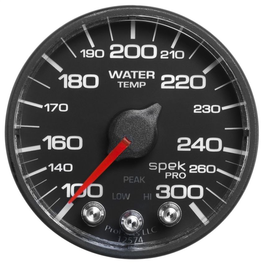 AutoMeter P546328 Spek-Pro - Nascar 2-1/16in Water Temp 100- 300F Bfb Ecu