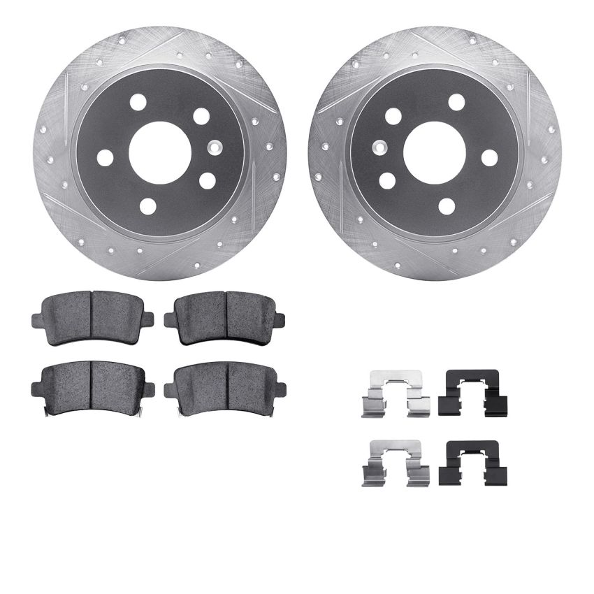 Dynamic Friction 7612-45003 Rotor Kit