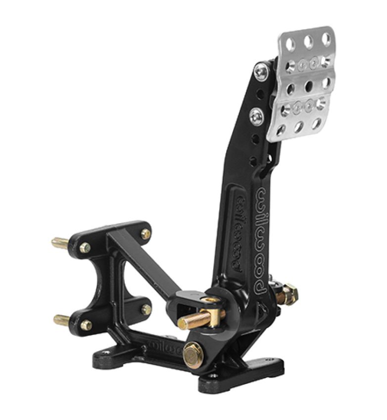 Wilwood 340-16376 Adjustable Balance Bar Single Brake Pedal - Floor Mount - 5.25-6:1