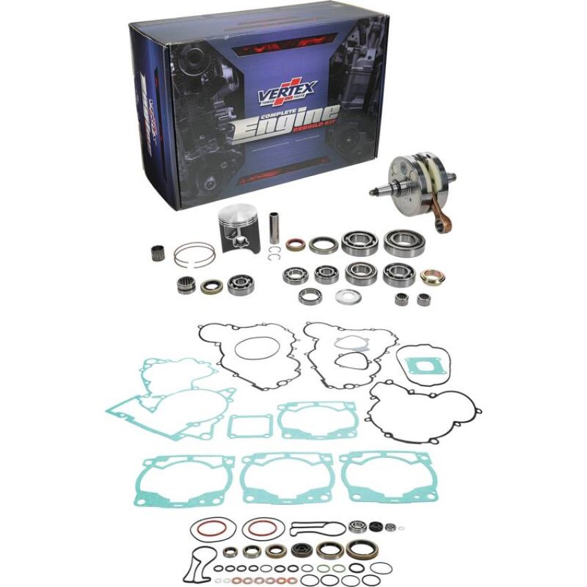 Vertex Pistons WR00072 Vertex Complete Engine Rebuild Kit