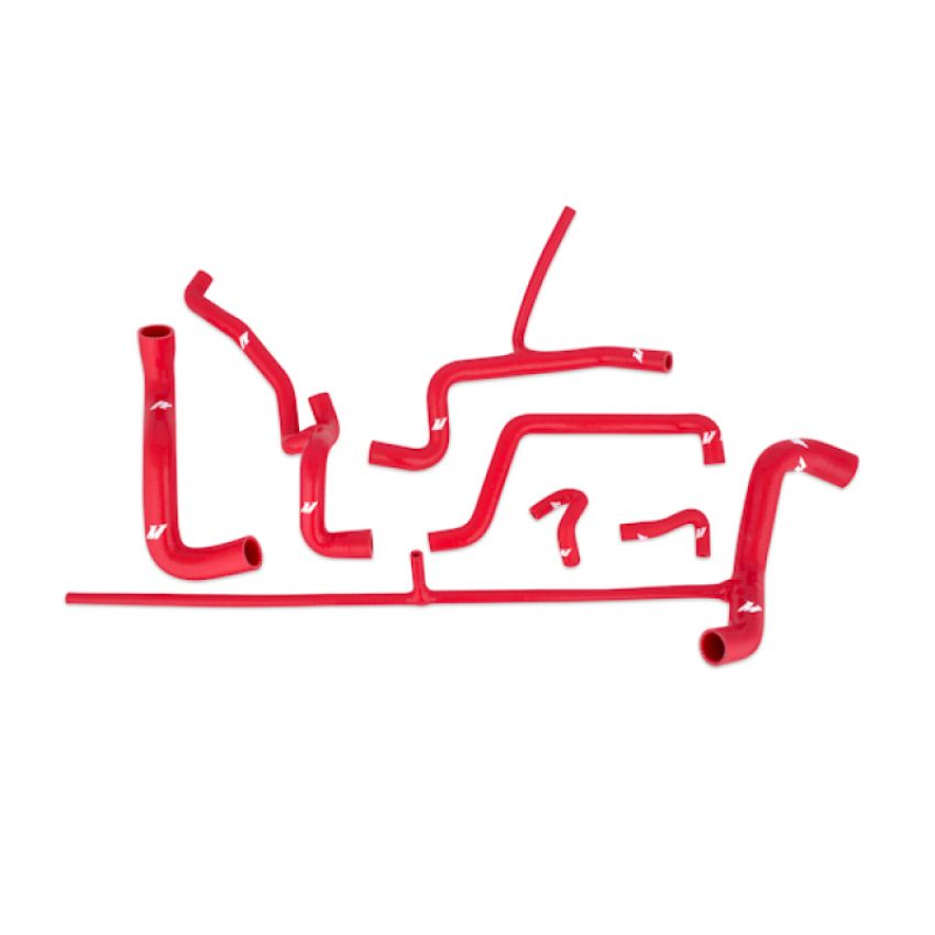 Mishimoto MMHOSE-VR6-92RD 92-94 Volkswagen Corrado VR6 Red Silicone Hose Kit