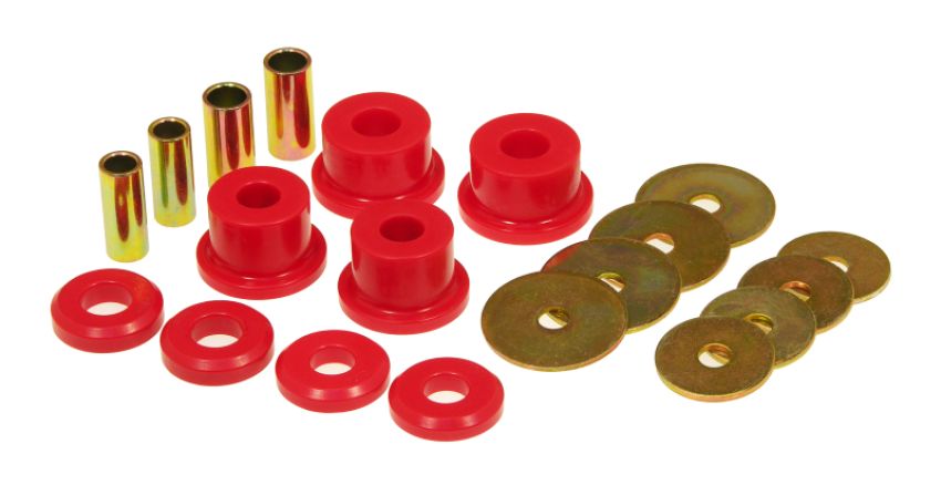 Prothane 13-101 90-94 Mitsubishi Eclipse Subframe Mount Kit - Red