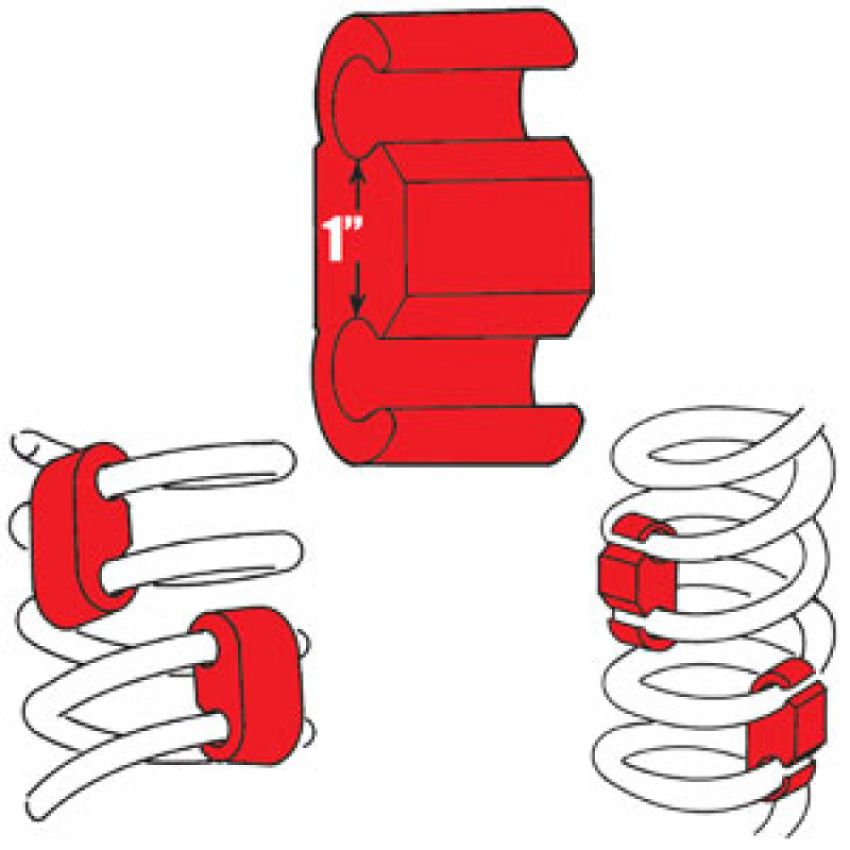 SPECIALTY PRODUCTS COMPANY 24960 COIL SPRING STABILIZER(4)