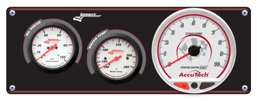 LONGACRE LON52-46906 Gauge Panel Sportsman OP / WT / Tach