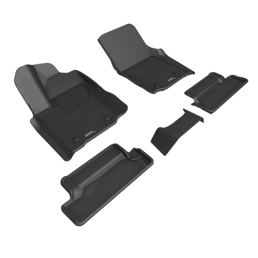 3D MAXpider L1TY31601509 2024 Toyota Tacoma Extended Cab Kagu Black R1 R2