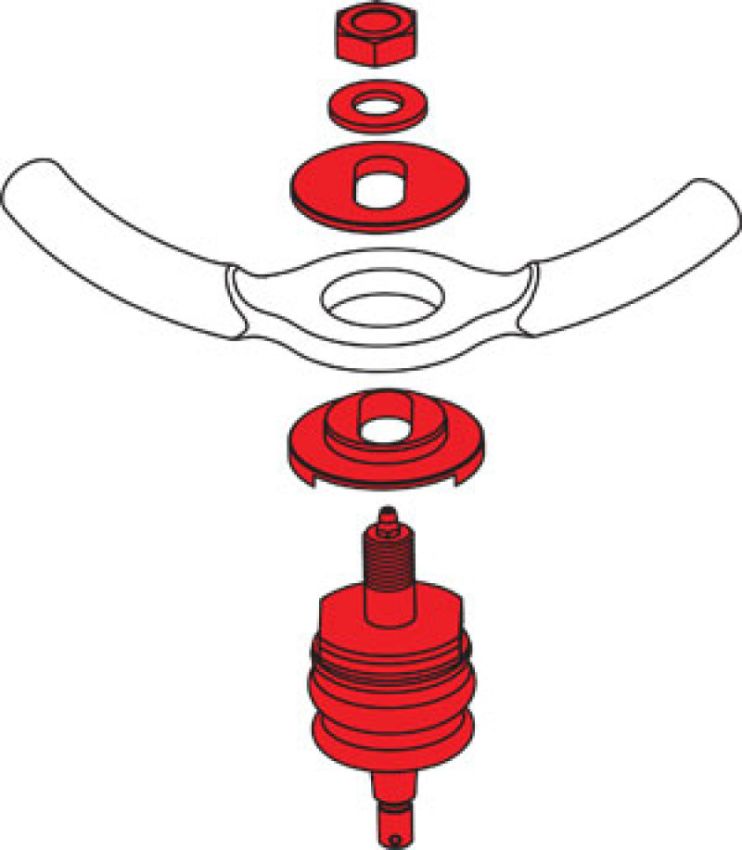 SPECIALTY PRODUCTS COMPANY 23420 JEEP ADJ CAMBER BALL JOINT
