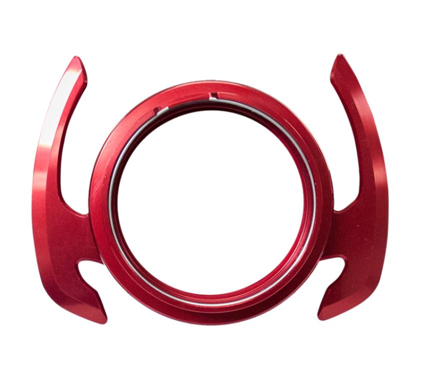 NRG SRK-700RD Quick Release Kit Gen 4.0 - Red Body / Red Ring w/ Handles