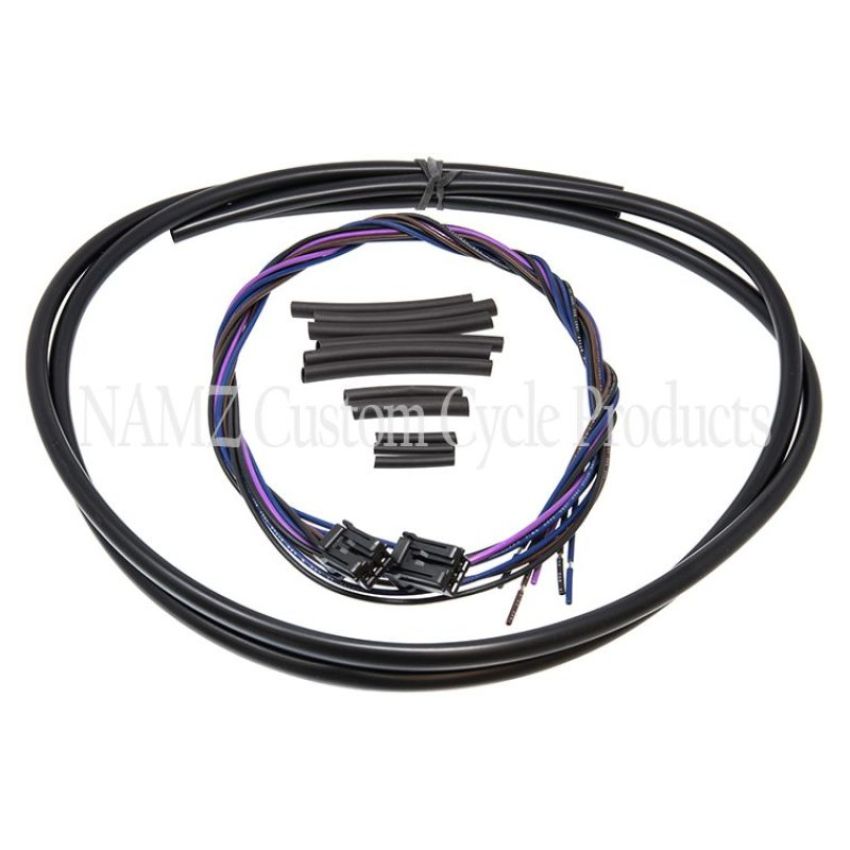 NAMZ NTSX-3602 12-17 V-Twin Dyna w/Switch Housing Mounted Signal Front Turn Sig Relocation Harness 36in.