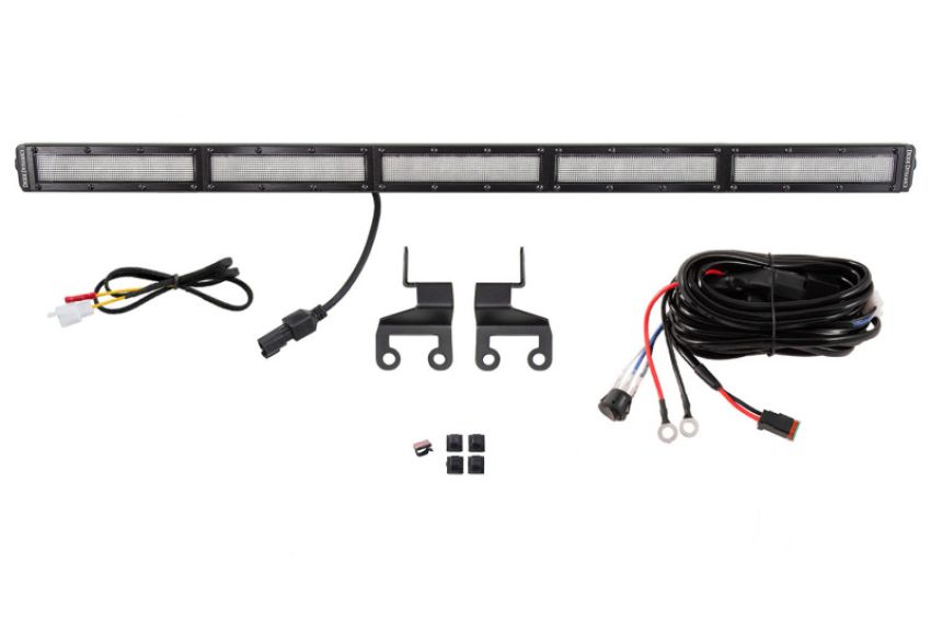 Diode Dynamics DD6110 18-21 Jeep JL Wrangler SS30 Rear Hardtop Bracket Kit - White Flood