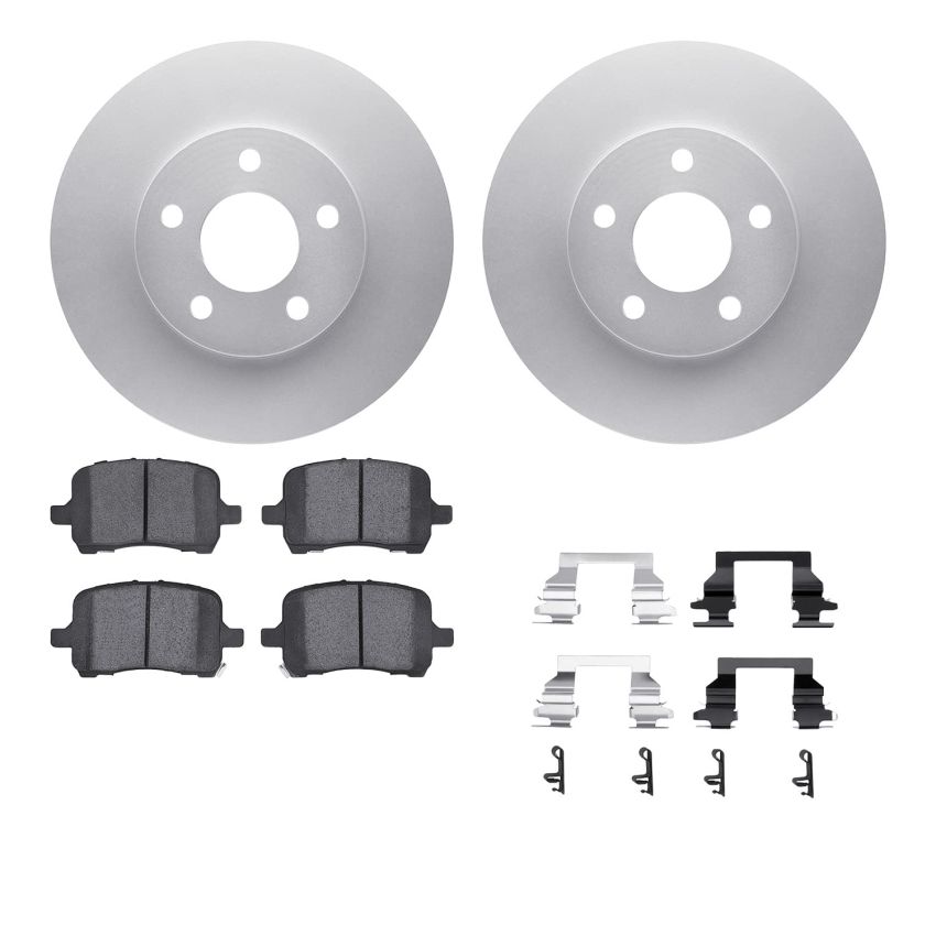 Dynamic Friction 4512-47076 Rotor Kit