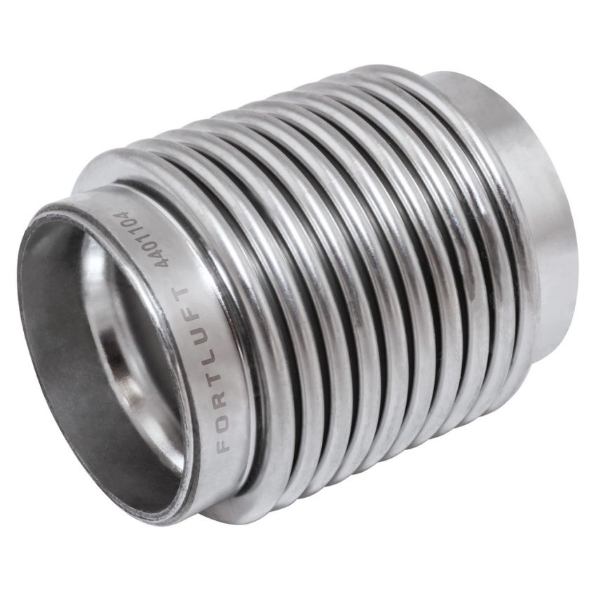 FORTLUFT 4401104 Flex Connector Bellows 2.00''x3.25'' Stainless Steel