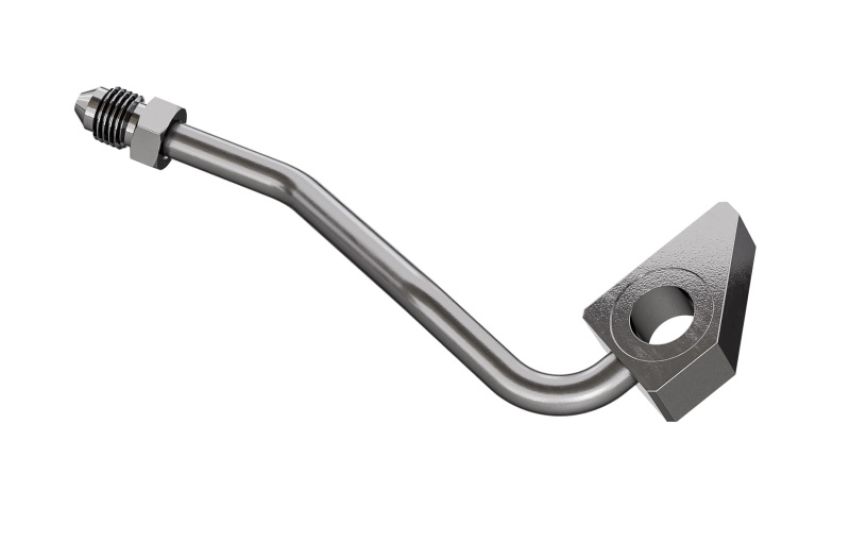 Goodridge PMCHD-037C 14-23 Harley Davidson FLH/FLT Models Front ABS Adaptor (ABS to LH Caliper)