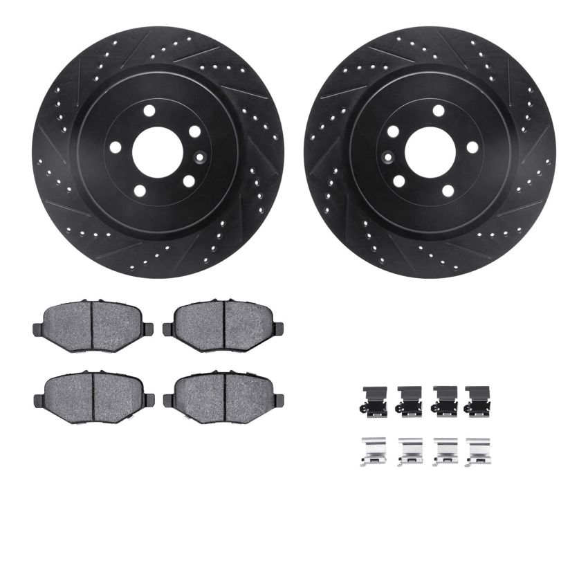 Dynamic Friction 8212-99233 Rotor Kit