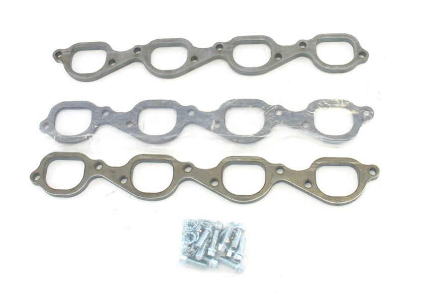 PATRIOT EXHAUST PEPH7898 Header Flange Kit - BBC 3/8 Thick