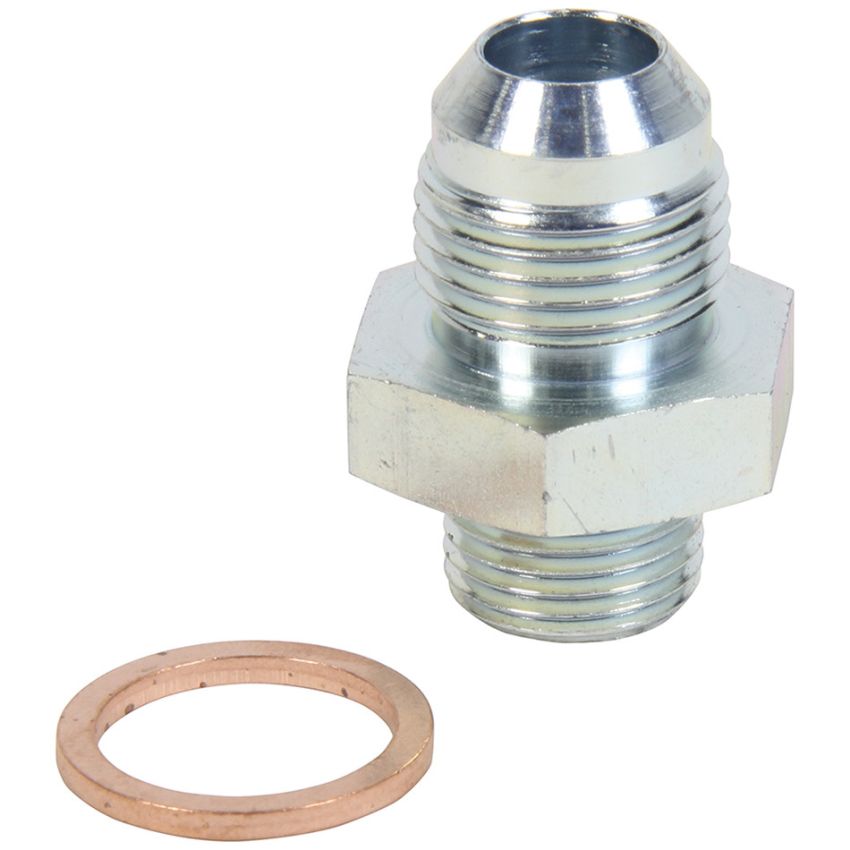 ALLSTAR PERFORMANCE ALL50915 Fuel Pump Fitting 5/8-18 to 8AN