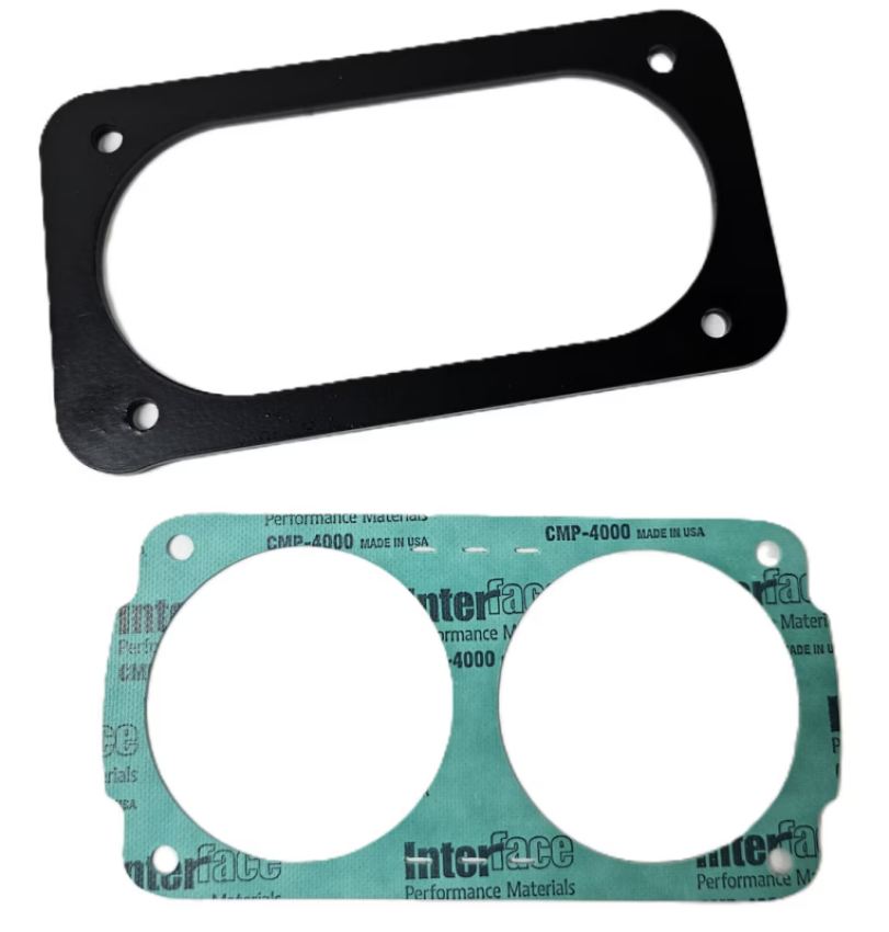 VMP Performance VMP-INA034 Stock Twin 60mm Throttle Body Adapter Plate To Gen3R/Odin (Opening Size)