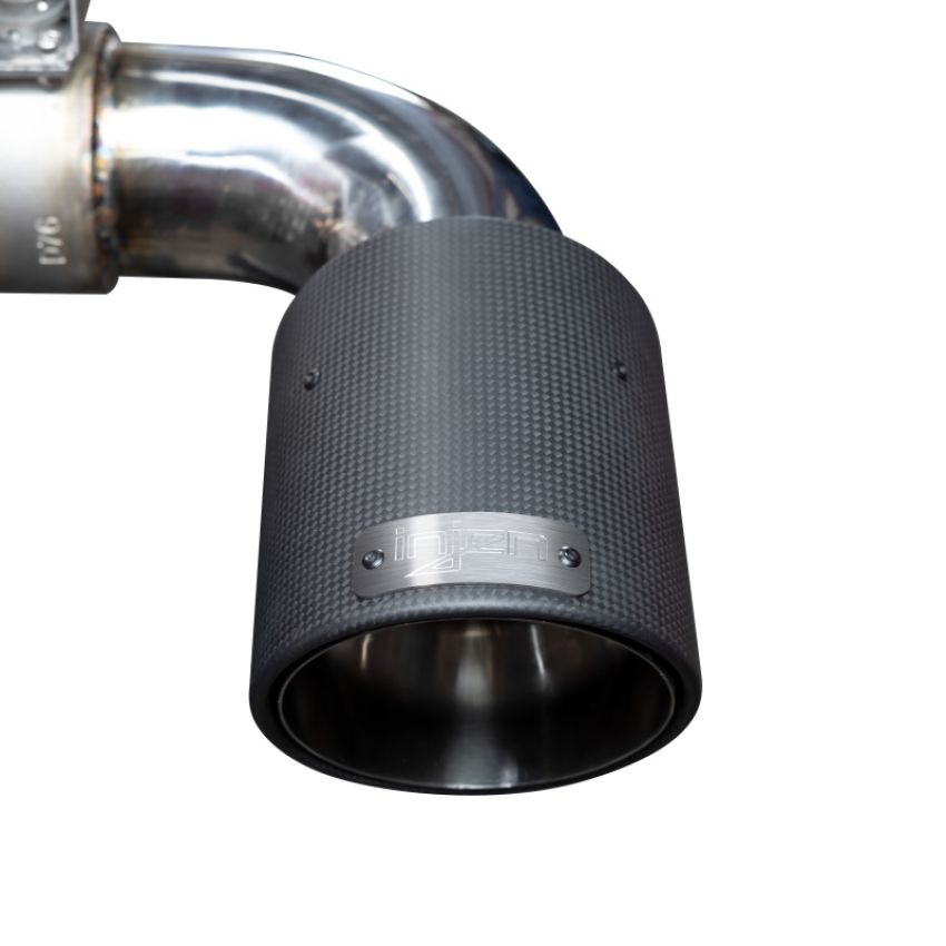 Injen SES2300CF 20-21 Toyota Supra 3.0L Turbo 6cyl SS Cat-Back Exhaust w/ Carbon Fiber Tips
