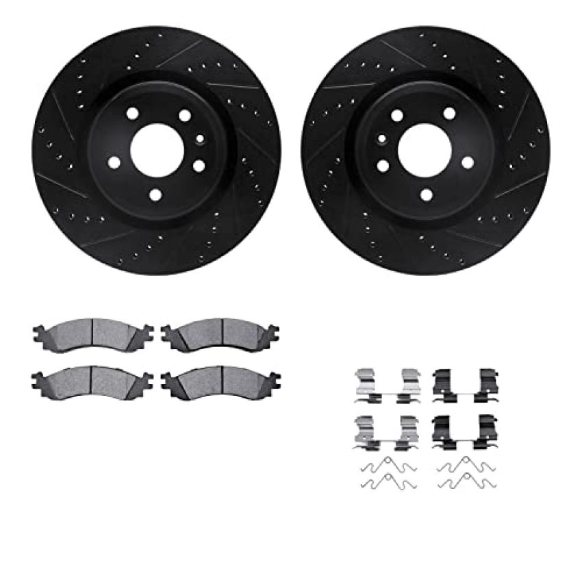 Dynamic Friction 8212-54004 Rotor Kit