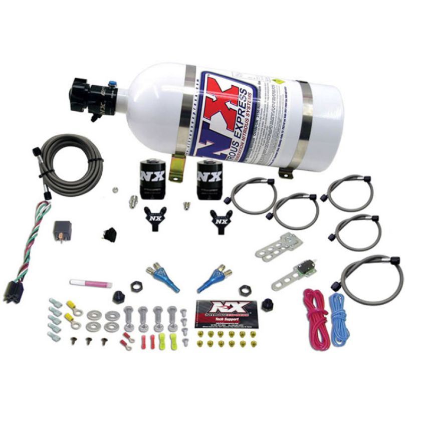 Nitrous Express 20816-10 BMW EFI ALL (50-300 HP) DUAL NOZZLE WITH 10LB BOTTLE
