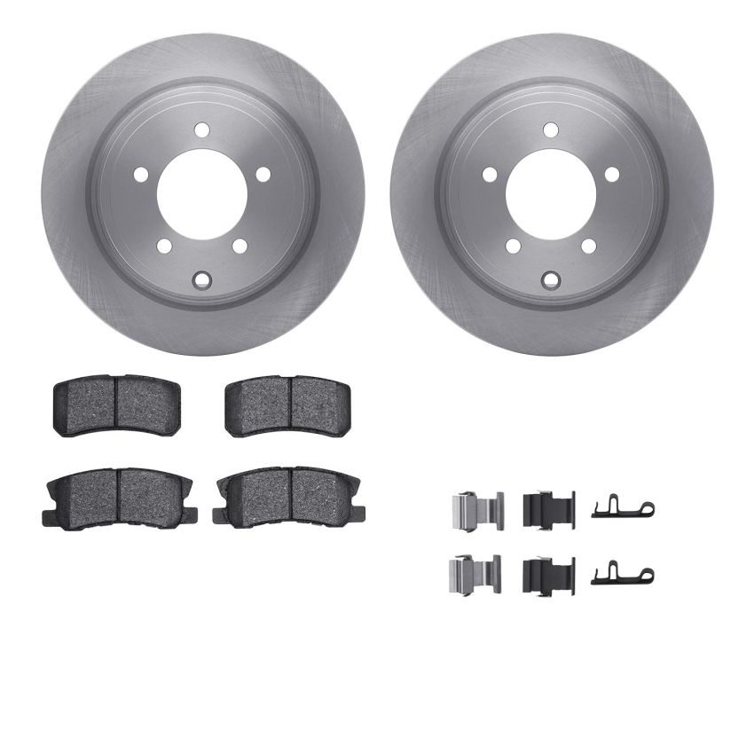 Dynamic Friction 6512-39158 Rotor Kit