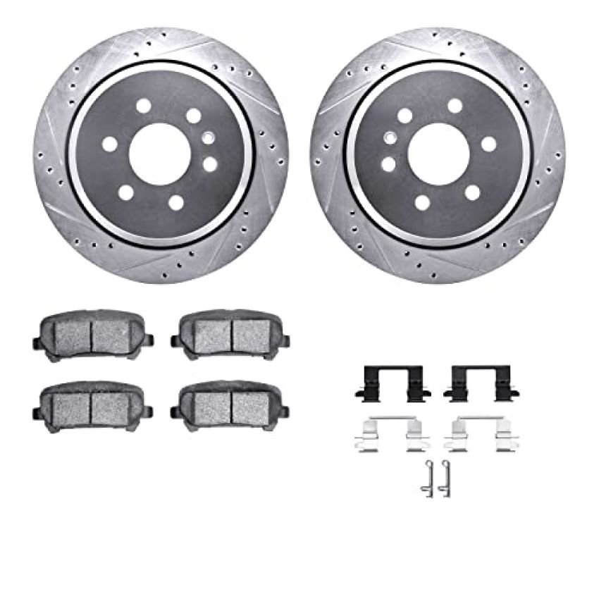 Dynamic Friction 7512-48072 Rotor Kit