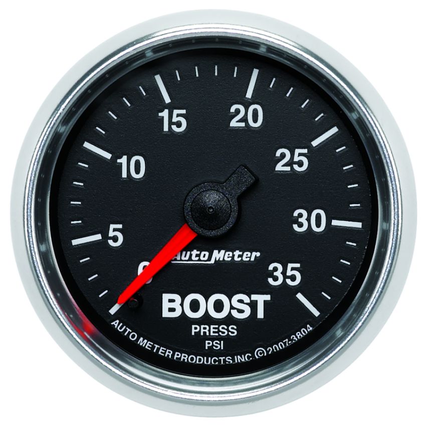AutoMeter 3804 GAUGE, BOOST, 2 1/16