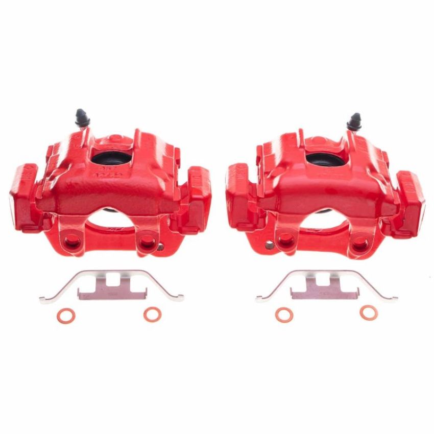 PowerStop S2888 Red Powder Coated Calipers