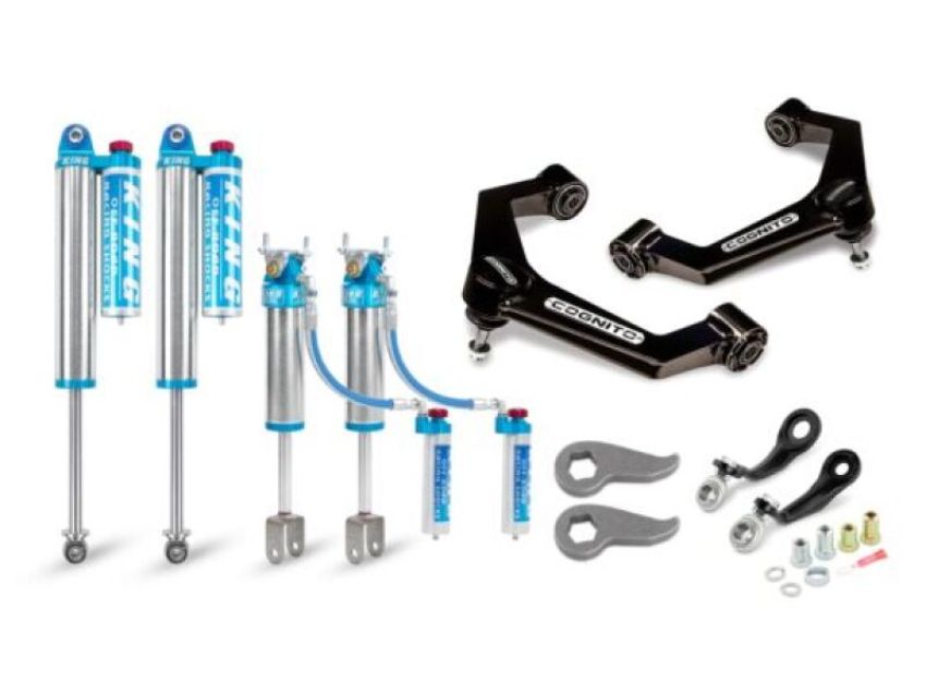 Cognito 510-P0931 20-24 Chevy/GMC Silv/Sierra 2500/3500 HD 2WD/4WD 3in Elite Leveling Kit w/ King 2.5 RR