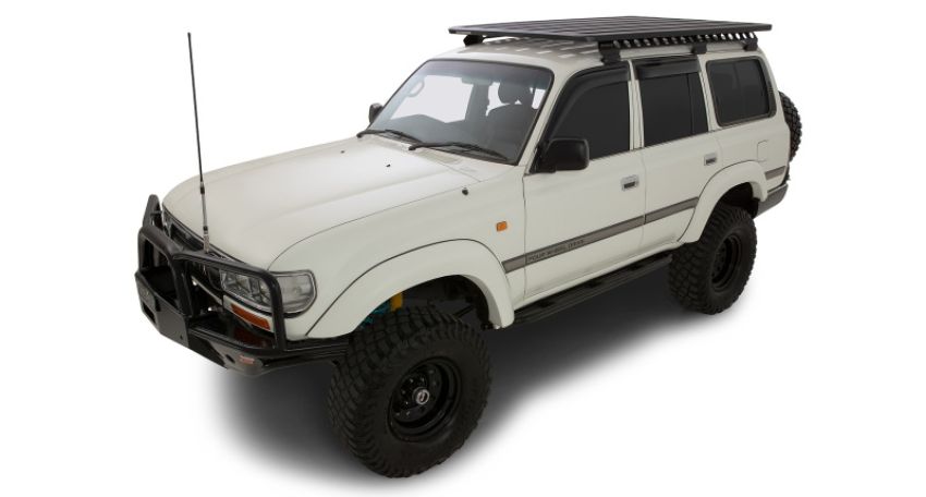 Rhino-Rack RGMB2 Toyota Landcruiser 80 Series Wagon Backbone Mounting System - Long Guttermount