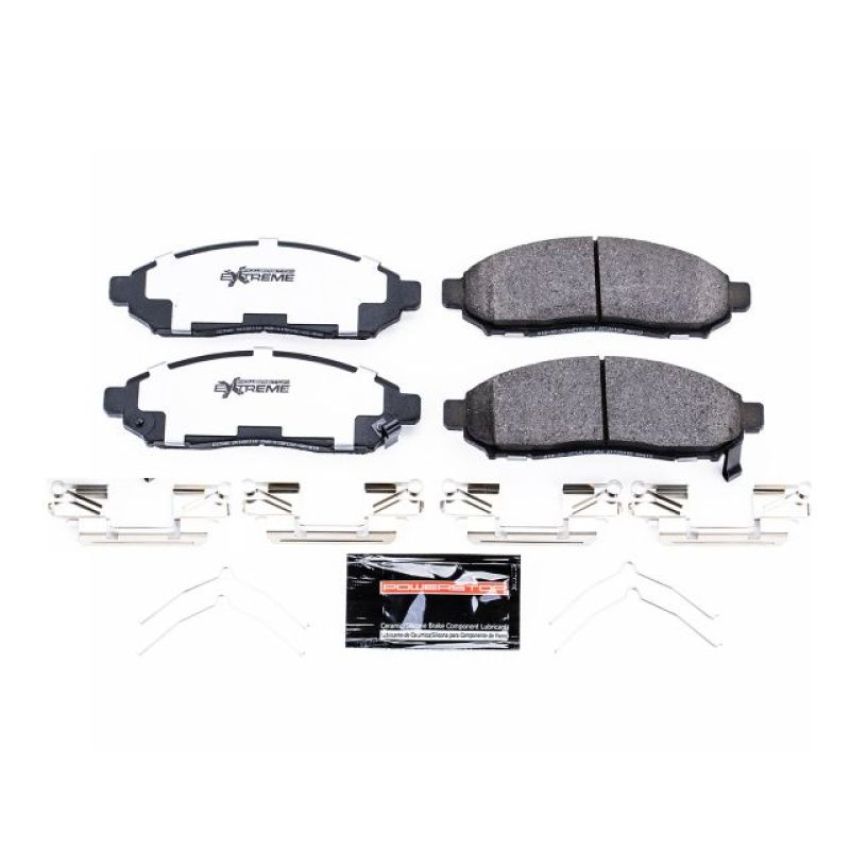 PowerStop Z36-1548 PowerStop - Z36 Truck and SUV Carbon-Fiber Ceramic Brake Pads with Hardware Kit