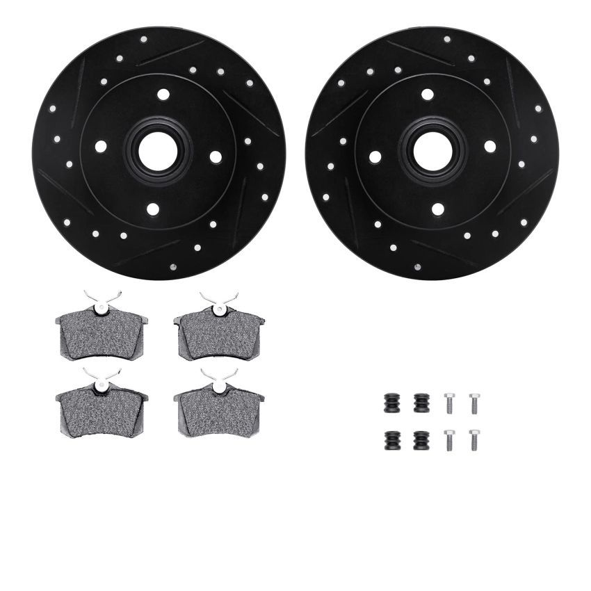Dynamic Friction 8512-74007 Rotor Kit