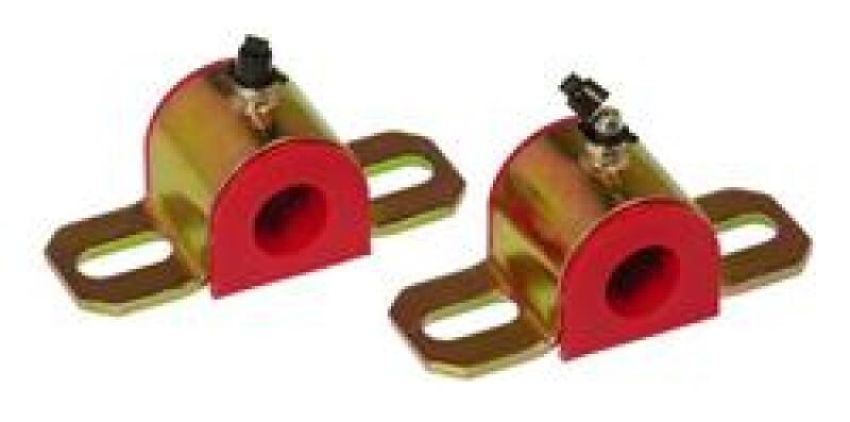 Prothane 19-1187 Universal Greasable Sway Bar Bushings - 31MM - Type B Bracket - Red