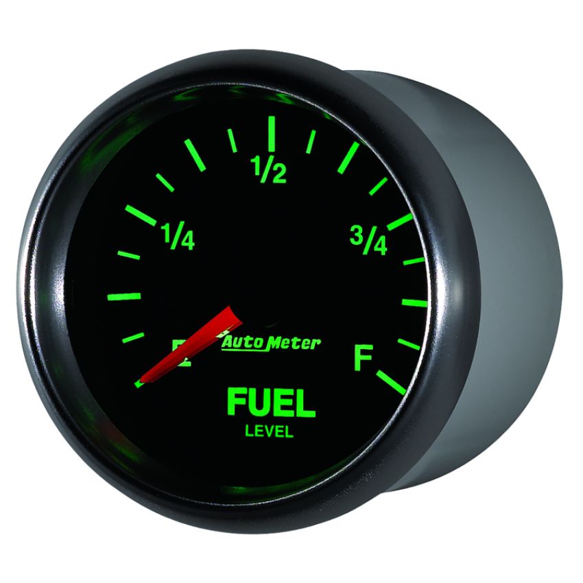 AutoMeter 3810 GAUGE, FUEL LEVEL, 2 1/16