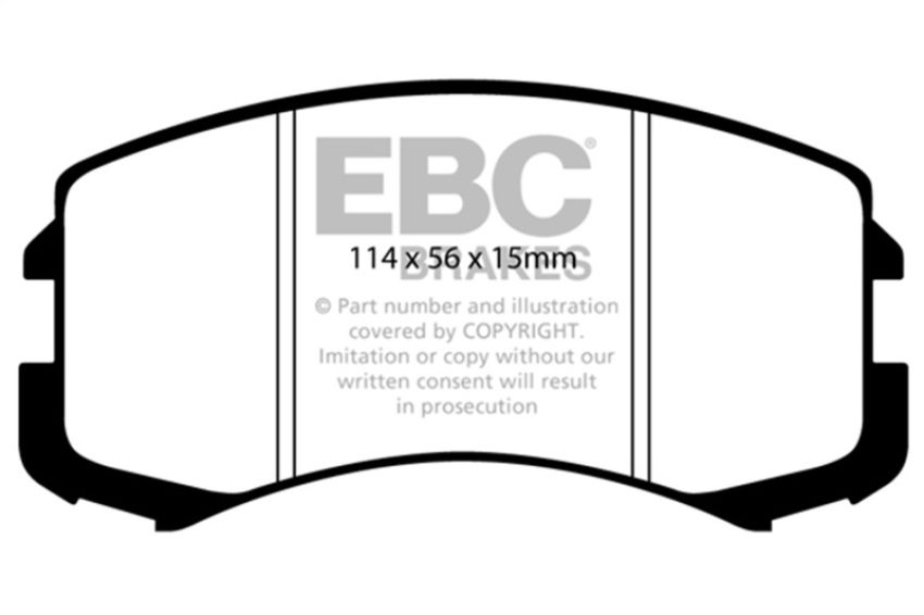 EBC Brakes UD904 Ultimax OEM Replacement Brake Pads
