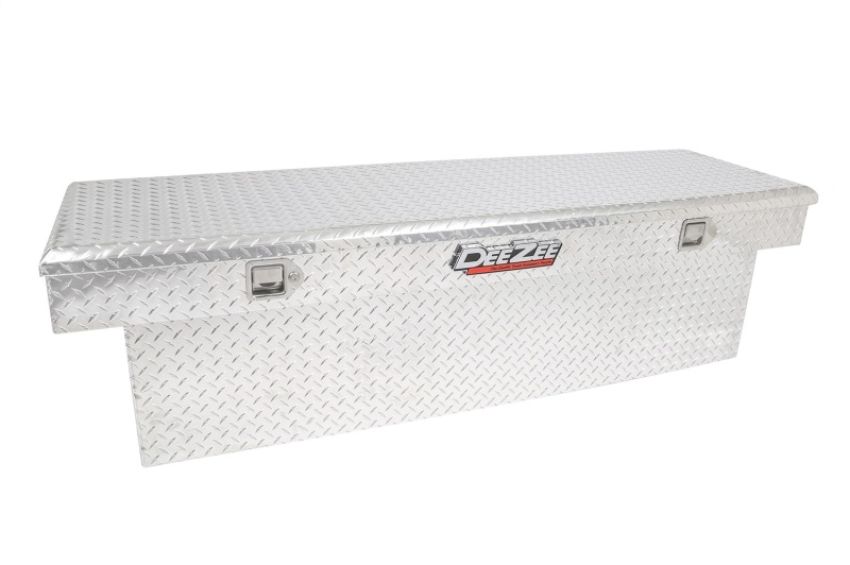 Dee Zee DZ8170D Deezee Universal Tool Box - Red Crossover - Single Lid BT Alum Full Size (Deep)