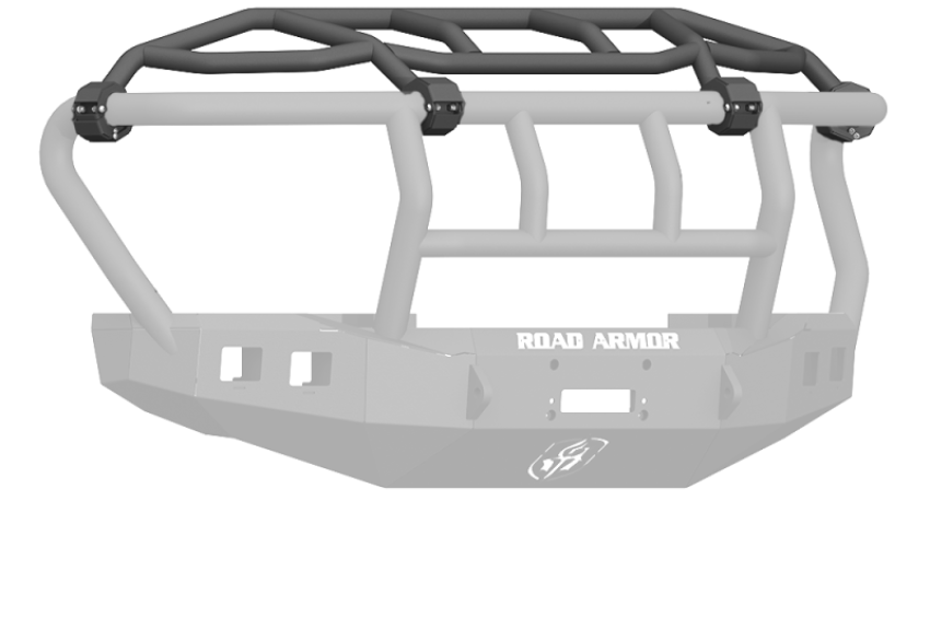Road Armor 611-INT 11-19 Ford F-250 Stealth Front Intimidator Guard Only - Tex Blk