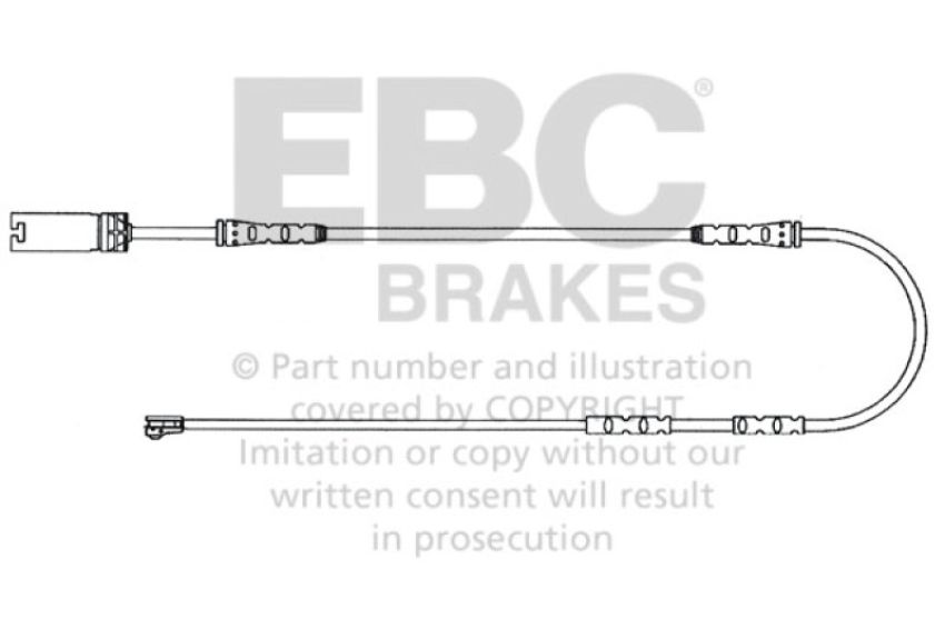 EBC Brakes EFA138 Brake Wear Lead Sensor Kit