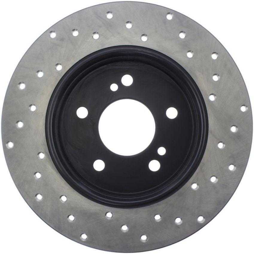Stoptech 128.35012R Drilled Sport Brake Rotor