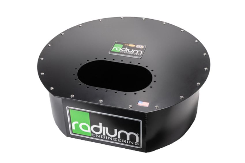Radium Engineering 20-0671 REPLACEMENT FUEL CELL CAN, 10.5 GALLON, SPARE TIRE